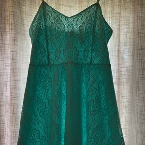 Teal Dress
